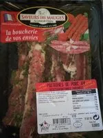 Mängden socker i Poitrine de porc méditerranéenne marinées