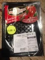 Mängden socker i Merguez boeuf mouton