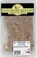 Mängden socker i Rillettes d'oie Saveurs des Mauges, tranche de