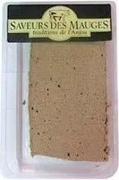 Mängden socker i Pate de foie a l'ancienne au sel de Guerande Saveurs des Mauges