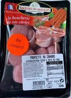 Mängden socker i PAUPIETTE AU CANARD