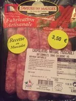 Mängden socker i Chipolatas nature muscadet