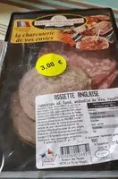 Mängden socker i Assiette Anglaise