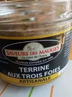 Mängden socker i Terrine aux trois foies