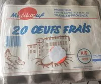 Mängden socker i Oeufs frais