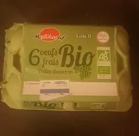 Mängden socker i 6 oeufs frais bio plein air