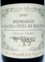 Mängden socker i Haute côtes de Beaune 2007 Vieilles Vignes