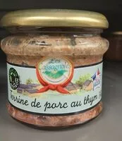 Mängden socker i Terrine de porc au thym