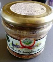 Mängden socker i Terrine de sanglier mariné