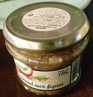 Mängden socker i Terrine de canard aux figues PROGRE