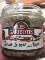 Mängden socker i Terrine Porc Recette Fermiere 180G Garibotte