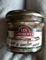 Mängden socker i Terrine Sanglier 180G Les Garibotes