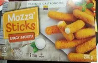 Mängden socker i Mozza sticks