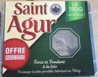 Mängden socker i Saint Agur