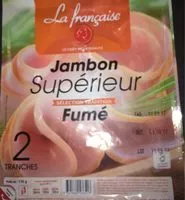 Mängden socker i Jambon supérieur fumé