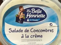 Mängden socker i Salade de concombres a la crème