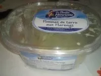 Mängden socker i Pommes de terre aux harengs