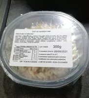 Mängden socker i Totti au saumon fumé