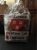 Mängden socker i Pâtes de fruits