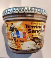 Mängden socker i Terrine de Sanglier