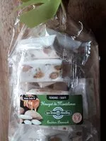 Mängden socker i Nougat de Montélimar