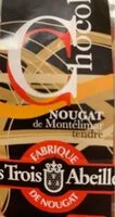 Mängden socker i Nougat de Montelimar chocolat noir