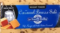 Mängden socker i Nougat tendre caramel beurre salé
