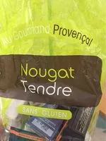 Mängden socker i Nougat tendre sans gluten