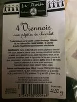 Mängden socker i Viennois Chocolat Pâtisserie De L'odet - Sachet De 4 - 420 gr