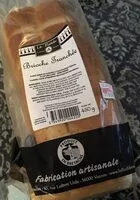 Mängden socker i Brioche tranchée