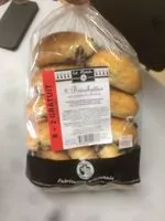 Mängden socker i Briochettes aux pépites de chocolat