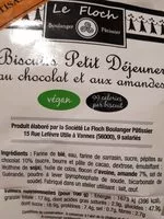 Mängden socker i Biscuits petit déjeuner