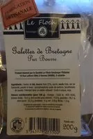 Mängden socker i Galette de Bretagne