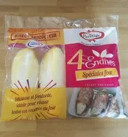 Mängden socker i Endives spéciales four