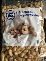 Mängden socker i Arachides coques grillées