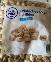 Mängden socker i Pistaches coques grillées sans sel