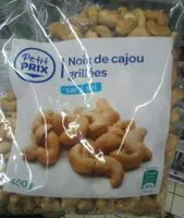 Mängden socker i Noix de cajou sans sel