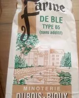 Mängden socker i Farine de blé  type 65 (sans additifs)