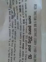 Mängden socker i Nem de porc