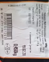 Mängden socker i Saucisson a l'ail