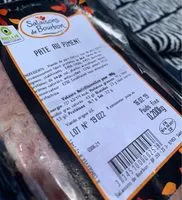 Mängden socker i Paté au piment