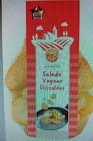 Mängden socker i Pomme de terre salade vapeur rissolees