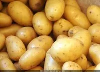 Mängden socker i Pomme de terre vapeur ou rissolés