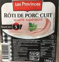 Mängden socker i Rôti de porc cuit