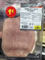 Mängden socker i Jambon cuit supérieur avec couenne