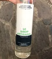 Mängden socker i Sirop artisanal menthe