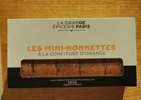 Mängden socker i Mini-nonnettes à la confiture d'Orange