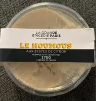 Mängden socker i Le Houmous aux zestes de citron