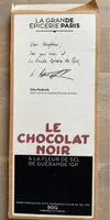Mängden socker i Chocolat noir à la fleur de sel de Guérande