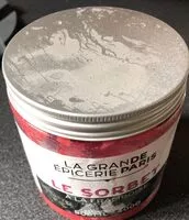 Mängden socker i Le sorbet à la framboise